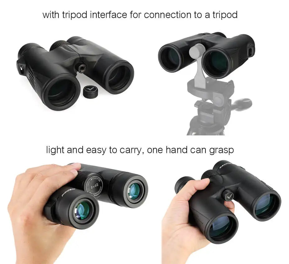 SVBONY Bird Watching Telescope SV47 Powerful Binoculars 8x32/8x42/10x42 Professional IPX7 Waterproof