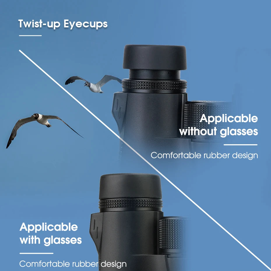 SVBONY Bird Watching Telescope SV47 Powerful Binoculars 8x32/8x42/10x42 Professional IPX7 Waterproof