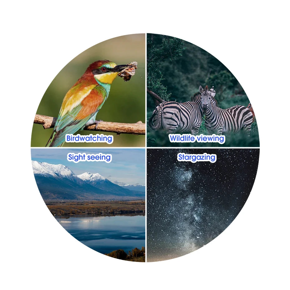 SVBONY Bird Watching Telescope SV47 Powerful Binoculars 8x32/8x42/10x42 Professional IPX7 Waterproof