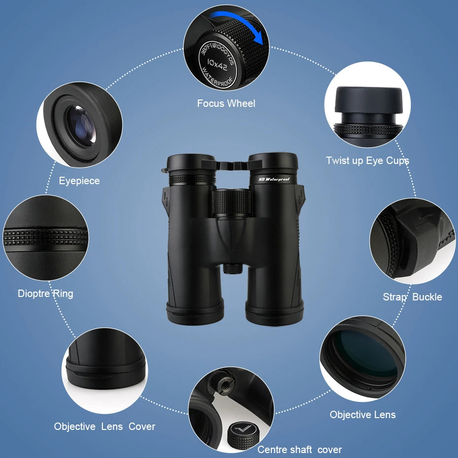 SVBONY Bird Watching Telescope SV47 Powerful Binoculars 8x32/8x42/10x42 Professional IPX7 Waterproof