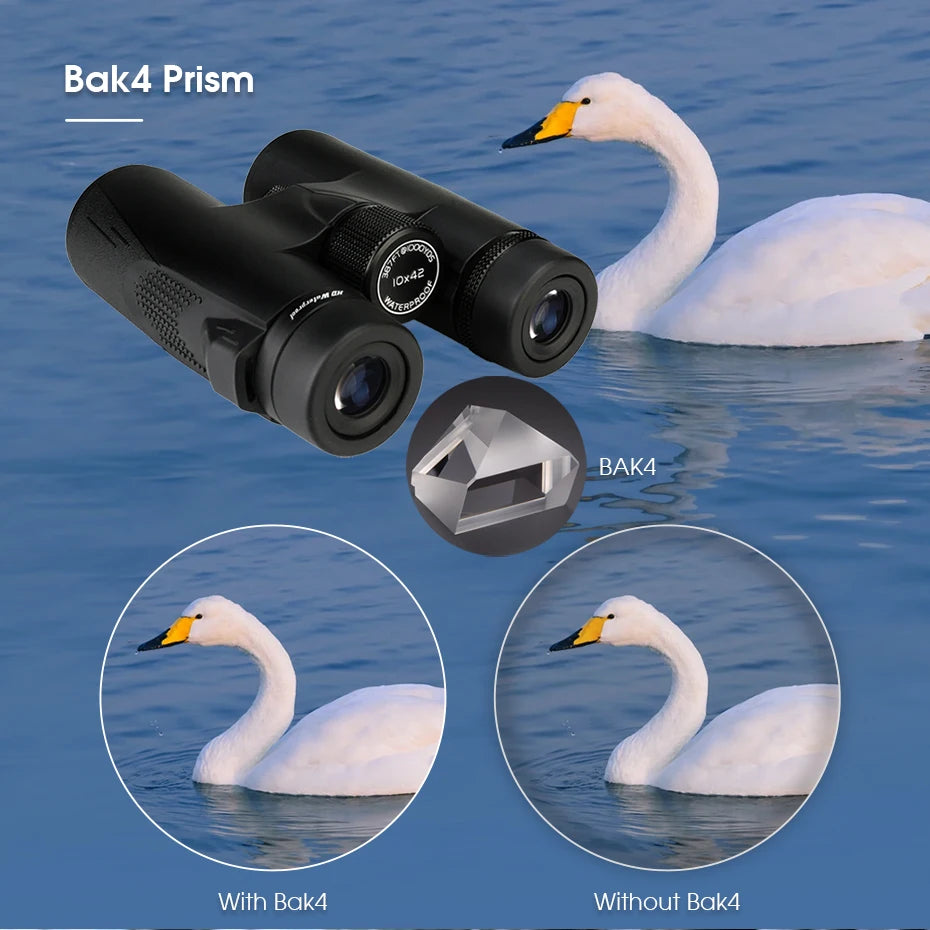 SVBONY Bird Watching Telescope SV47 Powerful Binoculars 8x32/8x42/10x42 Professional IPX7 Waterproof
