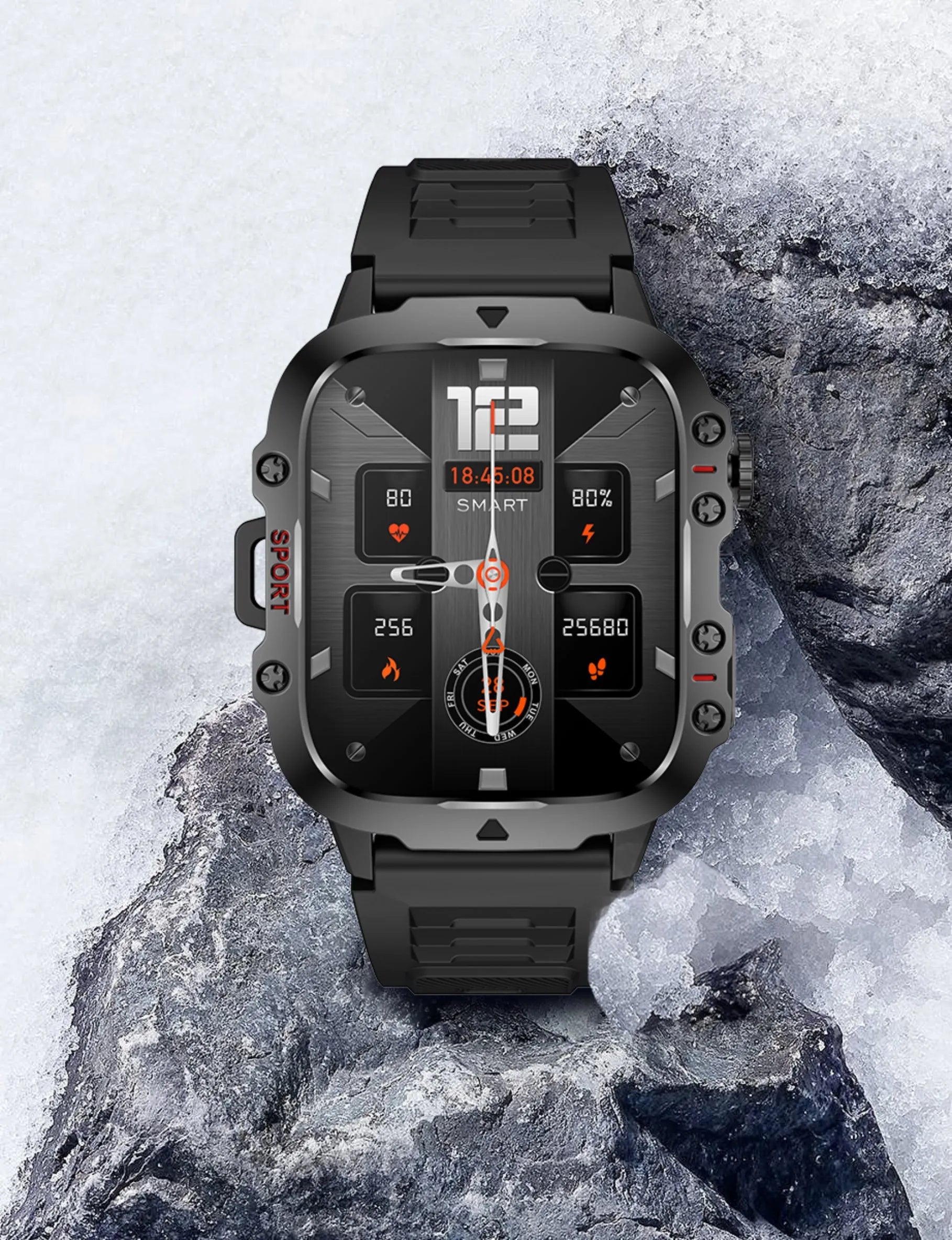 Original Military Men Smart Watches Wireless Call Fitness Clock IP68 Swim Waterproof Sport Smartwatch