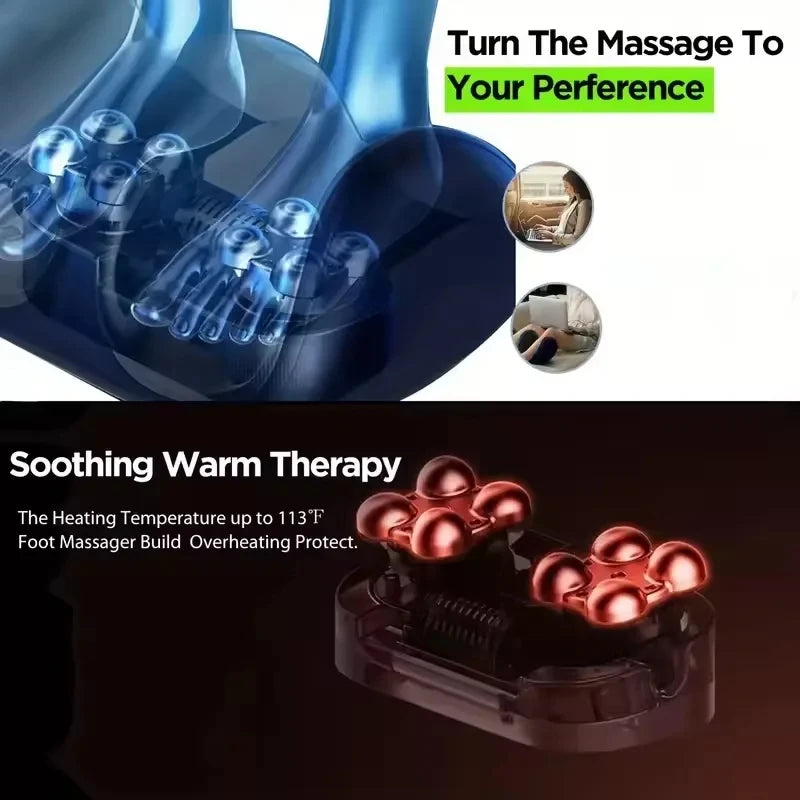 Electrics Heating Therapy Hot Compression Shiatsu Muscle Calf Relaxation