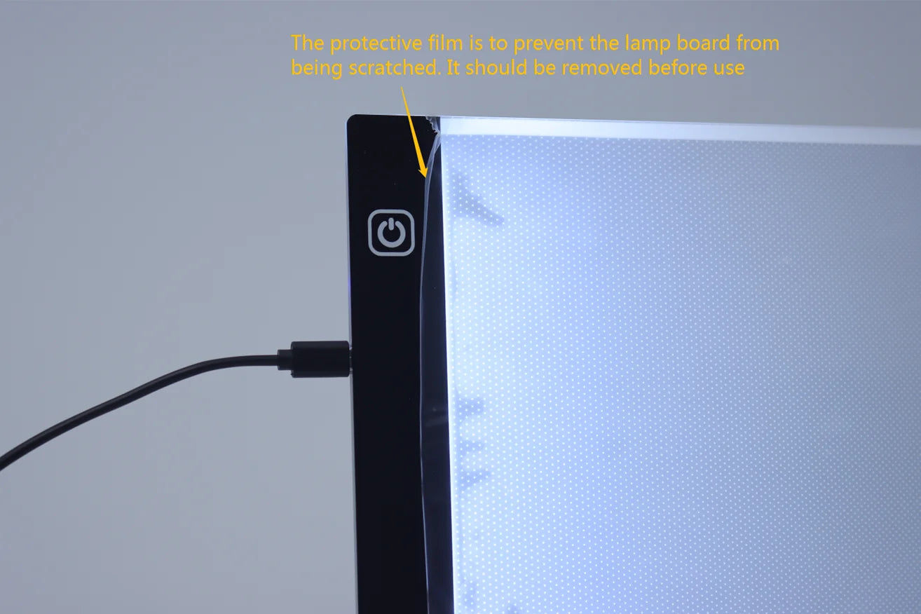 A3 LED Light Pad for Diamond Art,Sketching,Adjustable Brightness,Sketching, Tracing USB Powered Complete Art Light Board Kit