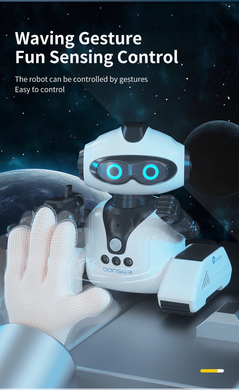 Intelligent Remote Control JJRC R22 Robot Toy Gesture Sensing Music Recording Education Programming Science Popularization Robot