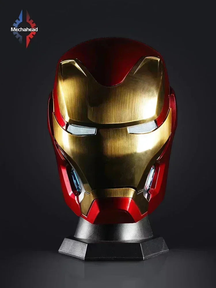 Marvel Iron Man RC Mk50 Wearable Voice-Activated Helmet Collectible Toy Figure