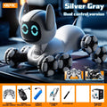 Y9 Intelligent Remote Control Robot Dog Electronic Stunt Rc Cars  with Light & LED Eyes Touch-sense Electric Toys for Boys Kids