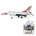 MinimumRC F-16 Micro Jet Simulation 30mm Duct 2S Gyro Self-Stabilizing RC Airplane Remote Control Fixed-Wing Aircraft Model Toy