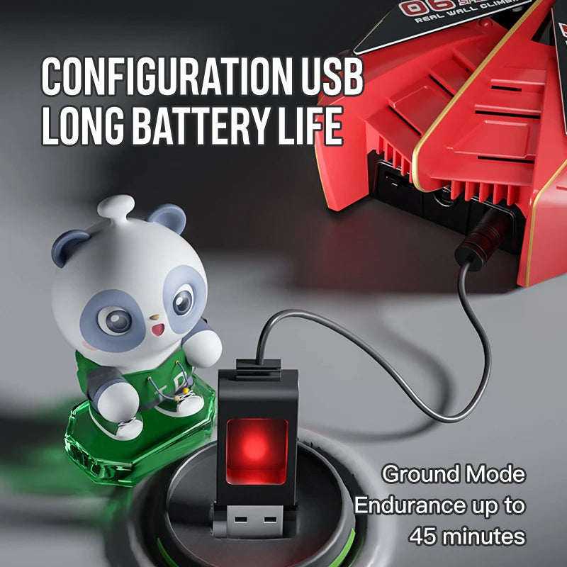 Light-Chasing Wall-Climbing Car, Infrared Sensor Remote Control Car, Wall-Climbing Car, Four-Wheel Drive Car, Toy Racing Car,