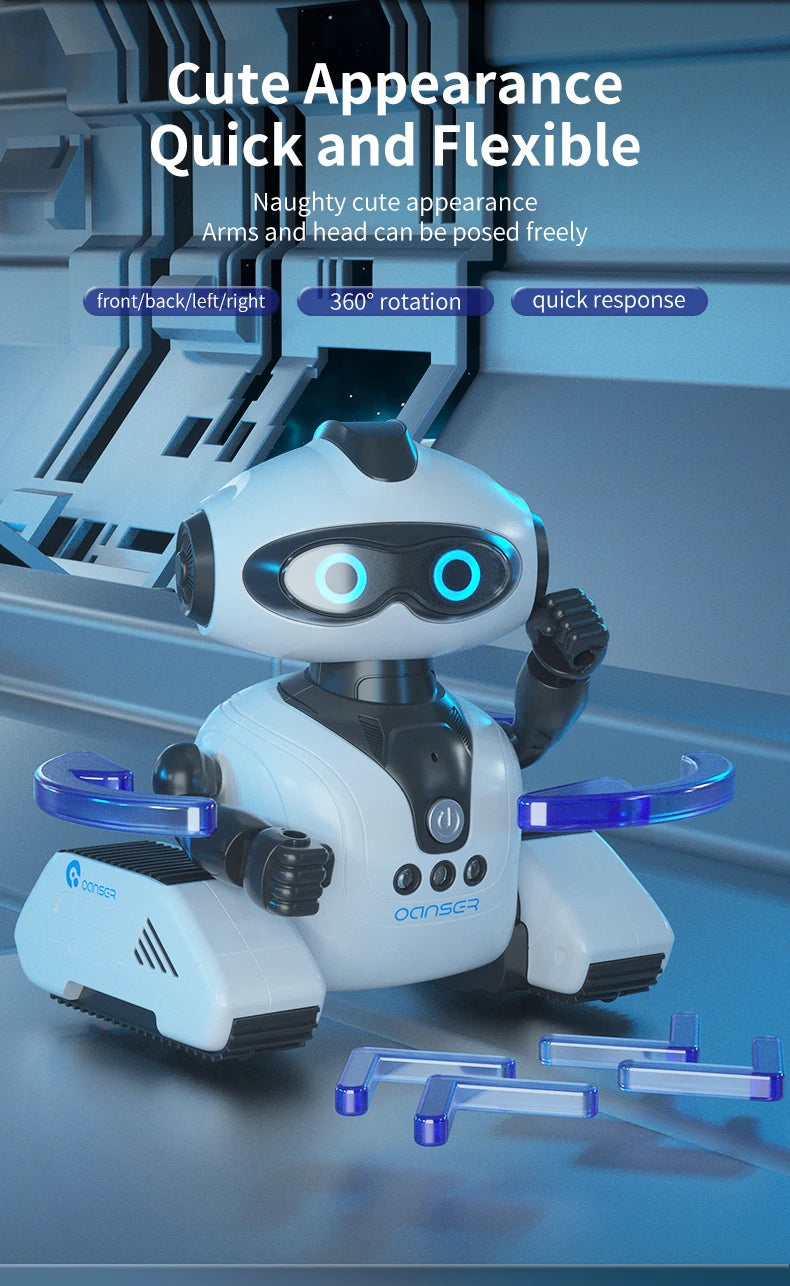 Intelligent Remote Control JJRC R22 Robot Toy Gesture Sensing Music Recording Education Programming Science Popularization Robot