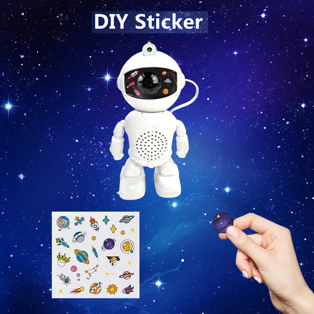 Galaxy Star Astronaut Projector Light Starry Sky Porjectors Lamp Decoration Bedroom Room Nebula LED Night Light