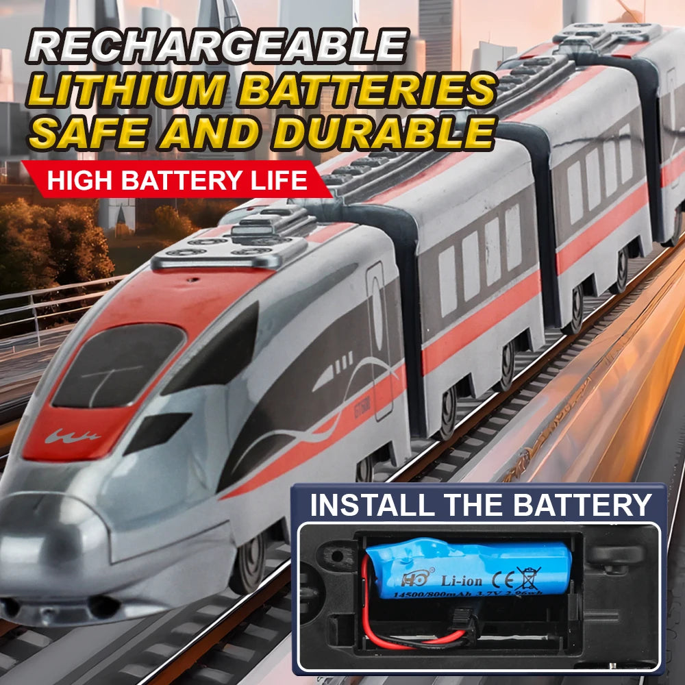 Simplified Operation Model Of High-Speed Train Simulation Remote Control Car Sound And Light