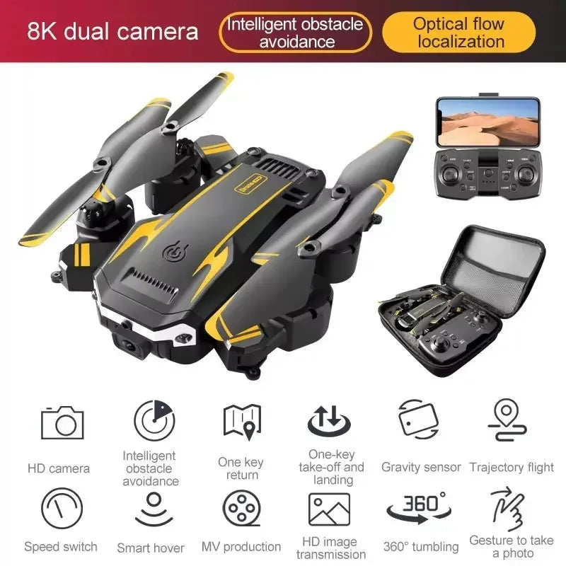 New Hot Sell S6 Drone Profesional 8k 4K HD Camera Optical Flow 5G