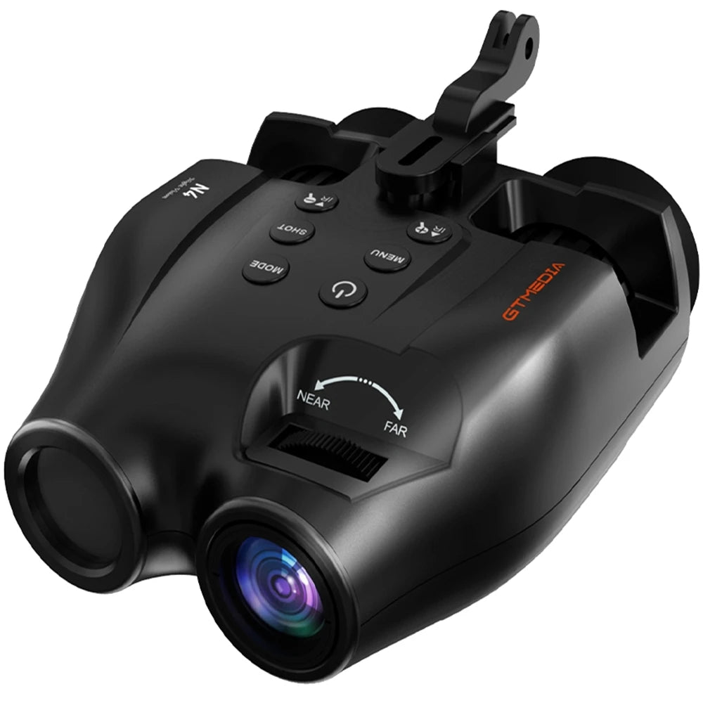 GTGUARD N4 Digital Night Vision Binoculars 1080P Full HD Infrared Hunting Camera 300M 5X Optical For Total Darkness Surveillance