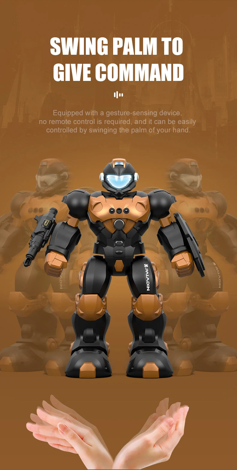 RC Robot Toy Intelligent Programming Voice Controlled Gesture Remote Control LED Smart Dancing Robot Kids Toy