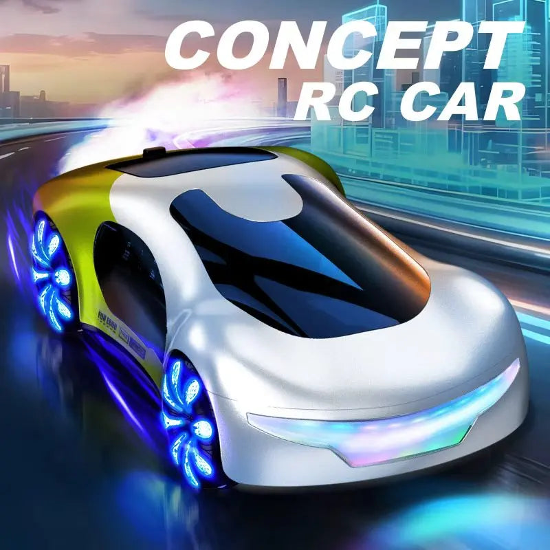 New energy RC Cars Toys for Boys 2.4GHz Remote Control Car with Lights Music & SprayEffects Gesture Sensing