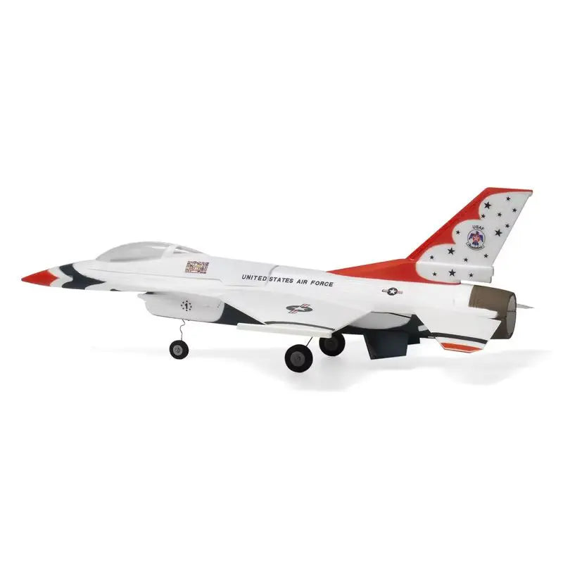 MinimumRC F-16 Micro Jet Simulation 30mm Duct 2S Gyro Self-Stabilizing RC Airplane Remote Control Fixed-Wing Aircraft Model Toy