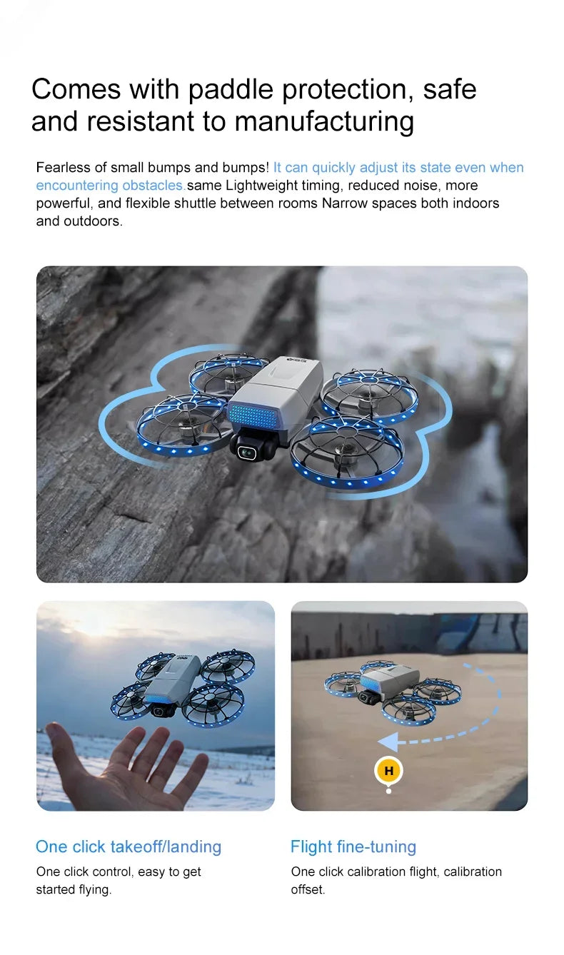 droneS 4k professional 10km  brushless optical flow  dual mirror professional aerial photography