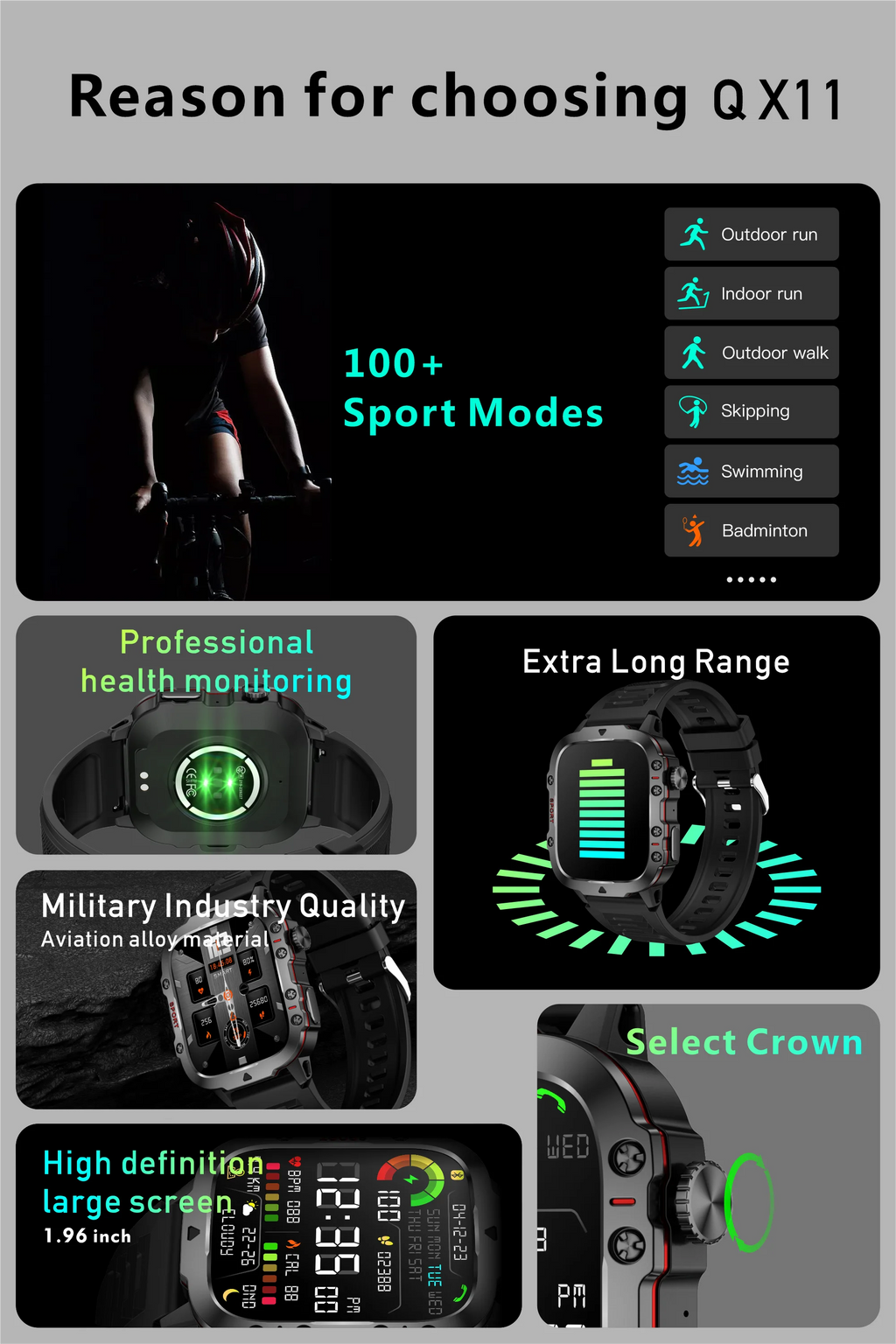 Original Military Men Smart Watches Wireless Call Fitness Clock IP68 Swim Waterproof Sport Smartwatch