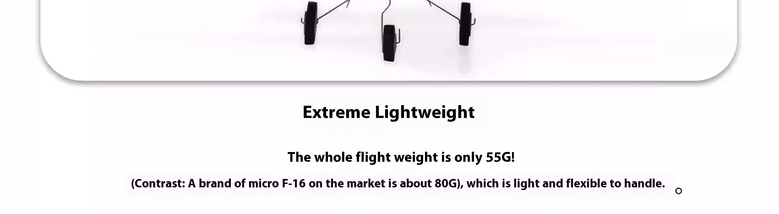 MinimumRC F-16 Micro Jet Simulation 30mm Duct 2S Gyro Self-Stabilizing RC Airplane Remote Control Fixed-Wing Aircraft Model Toy