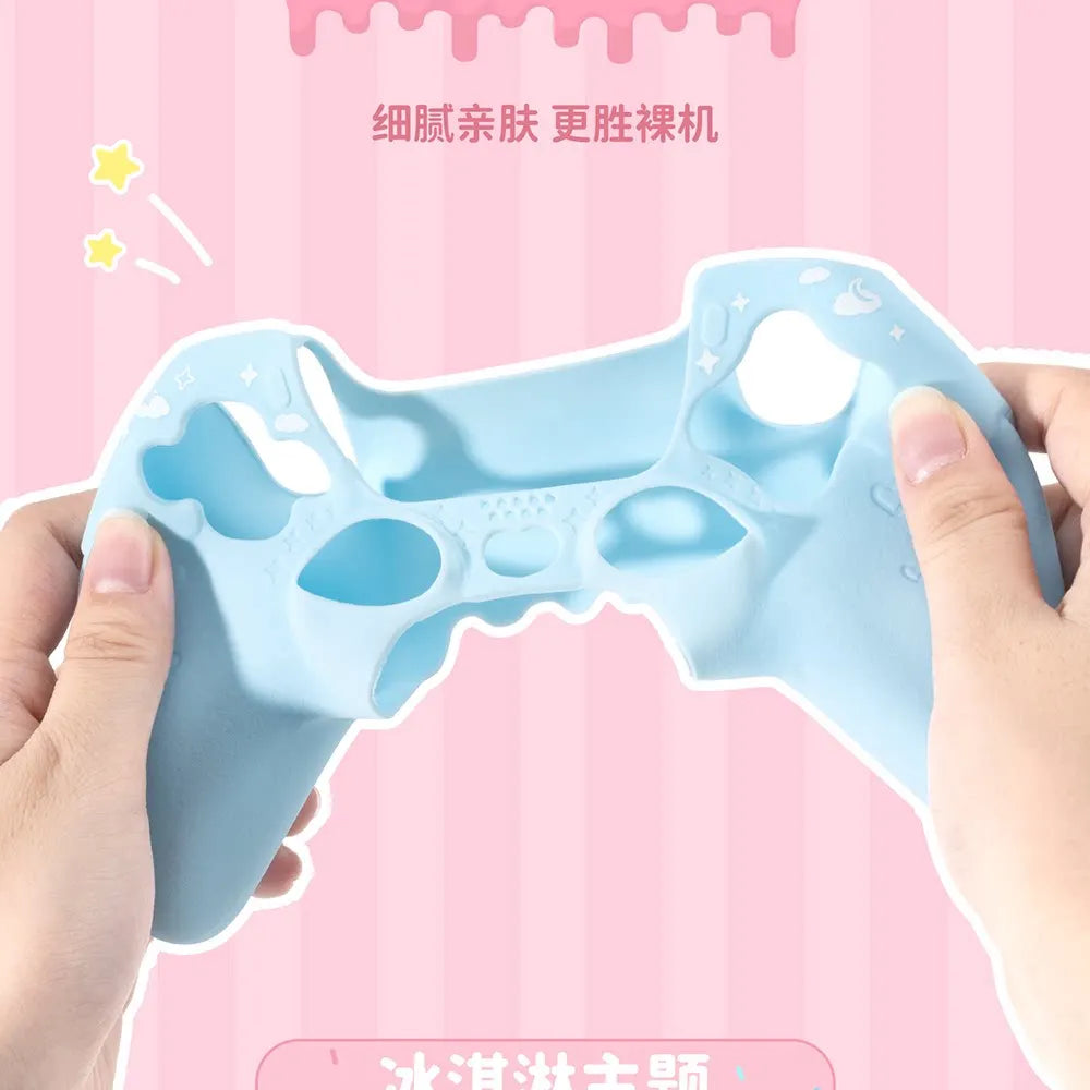 Sanrio Kuromi Ps5 Controller Silicone Cover Anti Slip Protective Case With Cute Thumb Grips Protective Cas For Ps5 Nspro