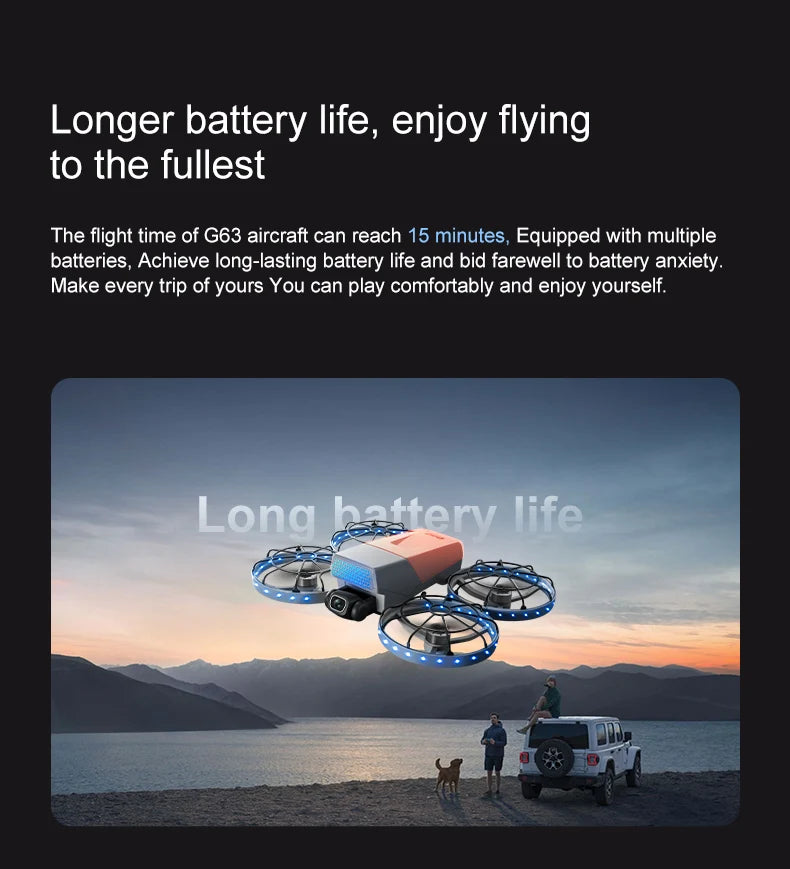 droneS 4k professional 10km  brushless optical flow  dual mirror professional aerial photography