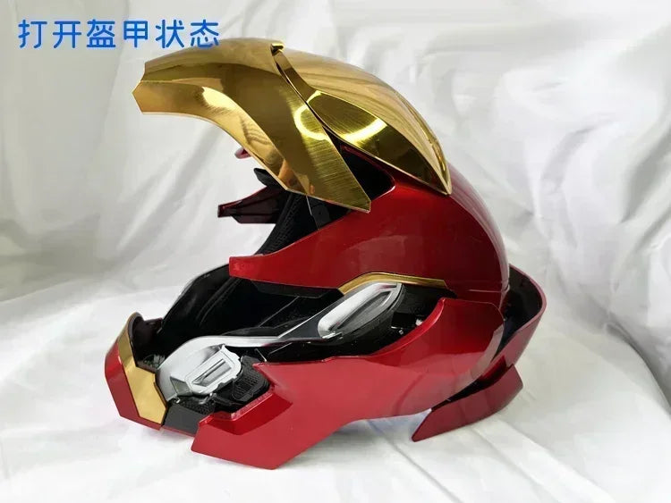 Marvel Iron Man RC Mk50 Wearable Voice-Activated Helmet Collectible Toy Figure