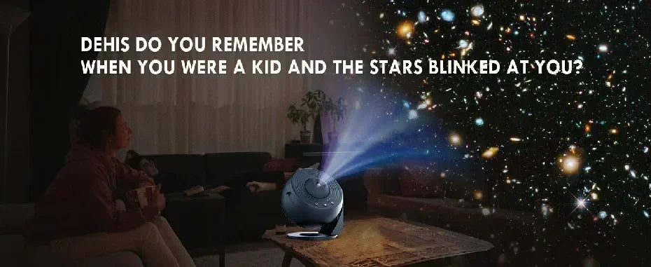 New Star Projector Galaxy Light 13 in 1 Planetarium 360° Rotating Aurora Night Light Lamp for Bedroom Starry Sky