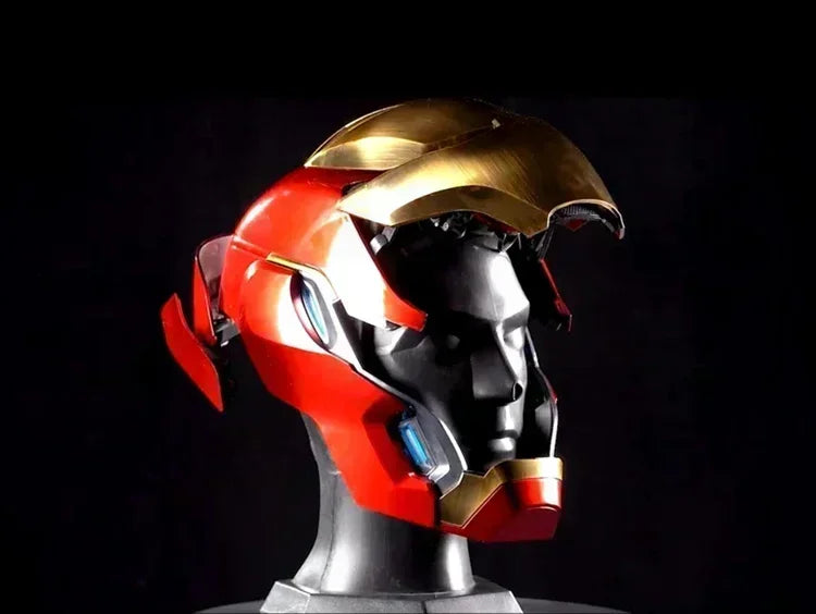 Marvel Iron Man RC Mk50 Wearable Voice-Activated Helmet Collectible Toy Figure