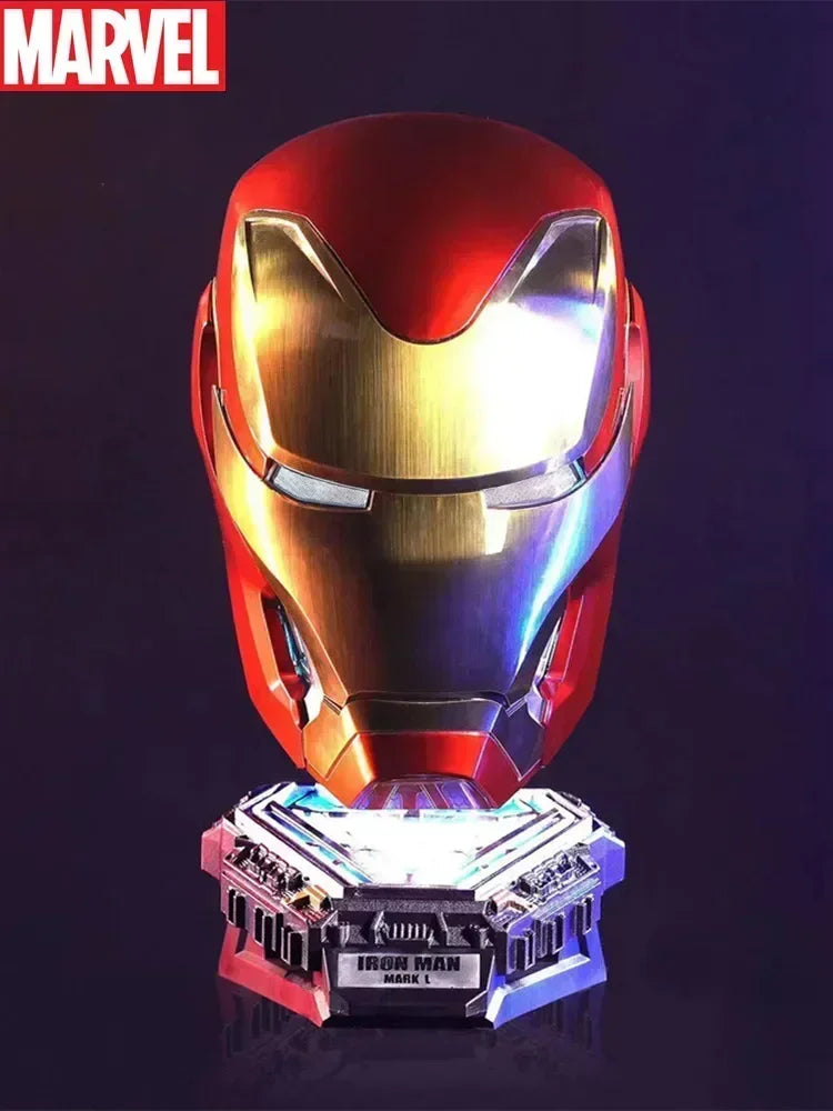 Marvel Iron Man RC Mk50 Wearable Voice-Activated Helmet Collectible Toy Figure