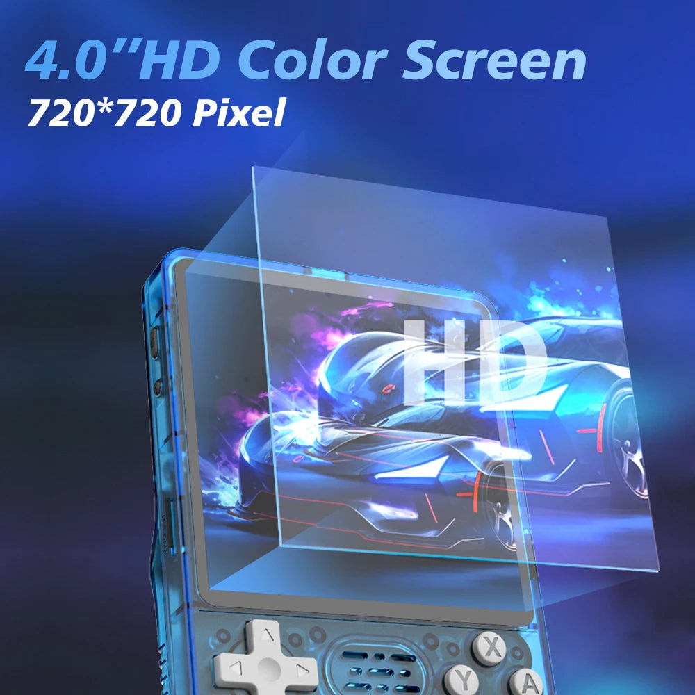 Big Screen Open Source R36Plus Retro Game Console R36S Plus 4.0 inch