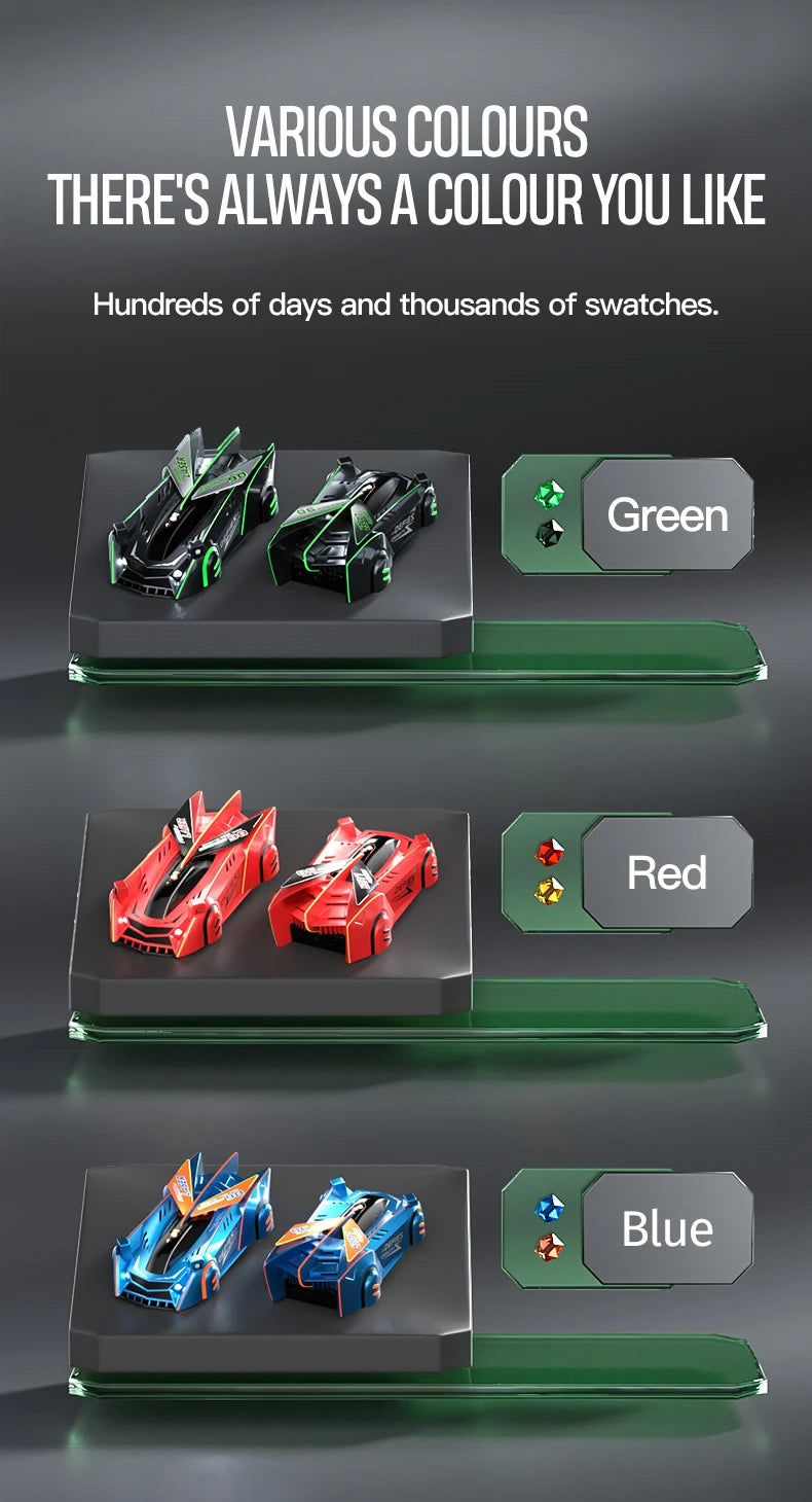 Light-Chasing Wall-Climbing Car, Infrared Sensor Remote Control Car, Wall-Climbing Car, Four-Wheel Drive Car, Toy Racing Car,