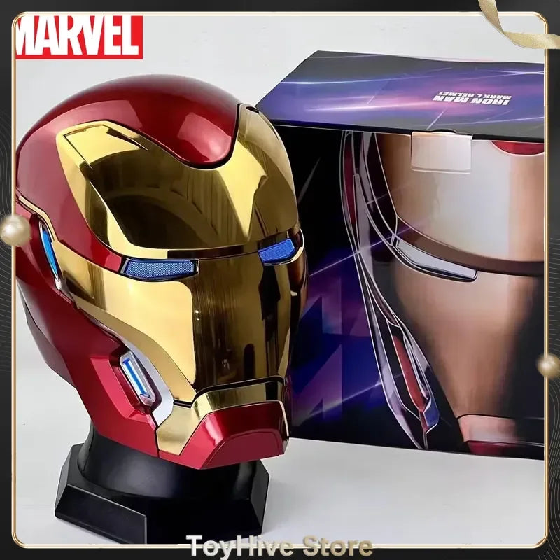 Marvel Iron Man RC Mk50 Wearable Voice-Activated Helmet Collectible Toy Figure