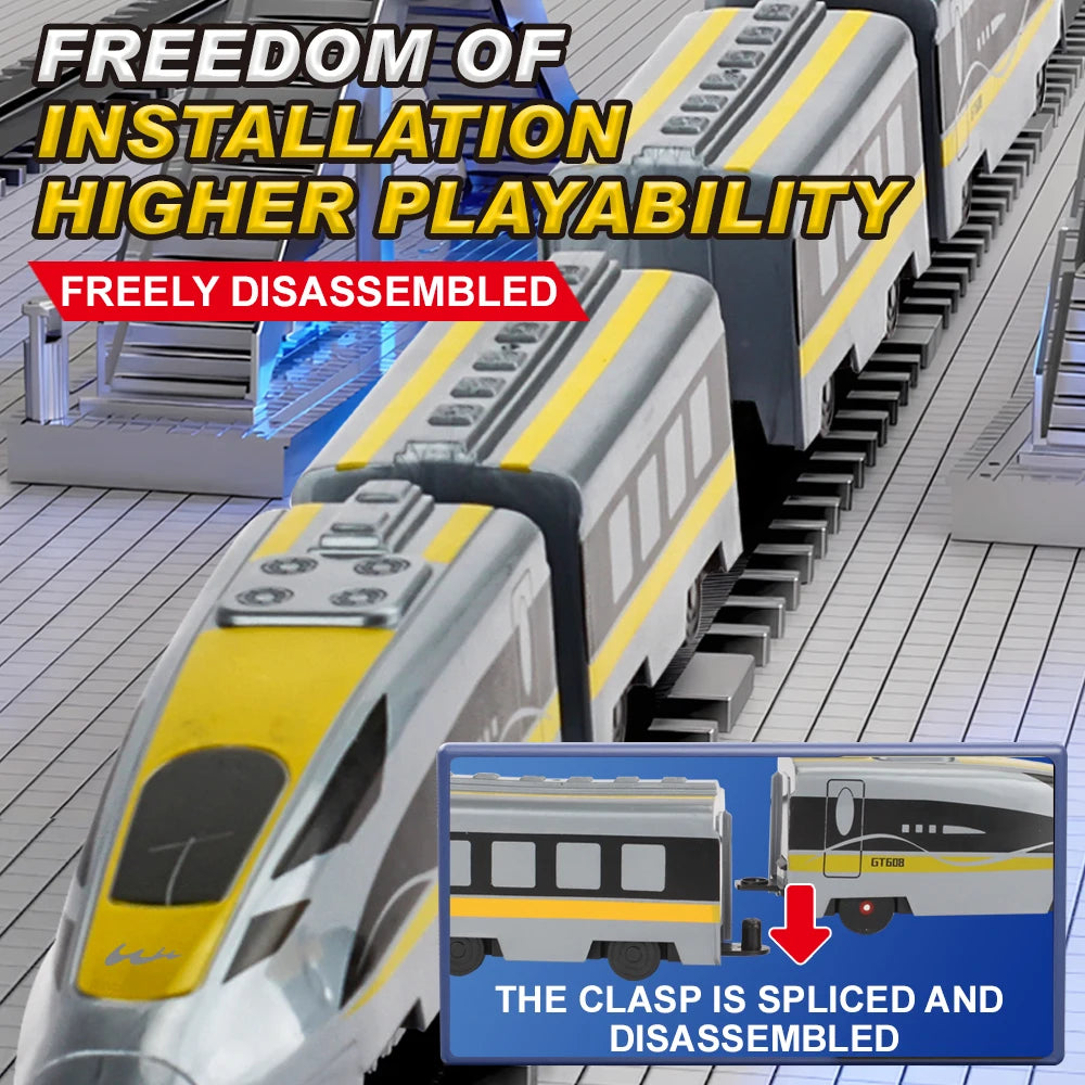 Simplified Operation Model Of High-Speed Train Simulation Remote Control Car Sound And Light