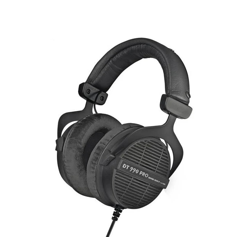 Sanpusen DT 990 PRO Open-Back Studio Monitor Headphones with High-Resolution Audio for Mixing and Mastering