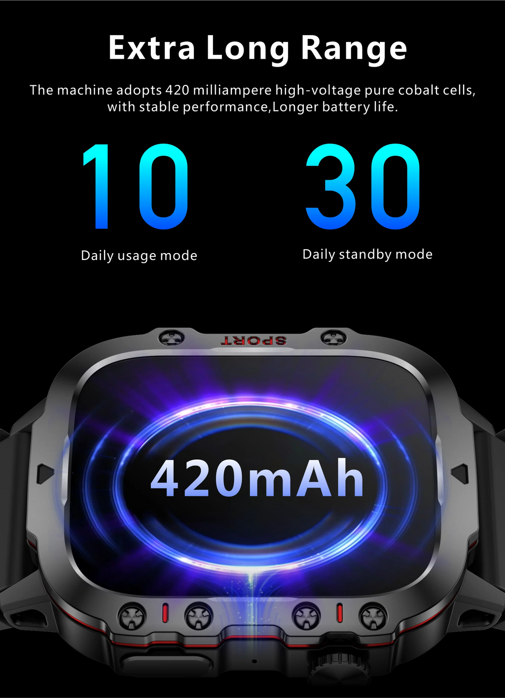 Original Military Men Smart Watches Wireless Call Fitness Clock IP68 Swim Waterproof Sport Smartwatch