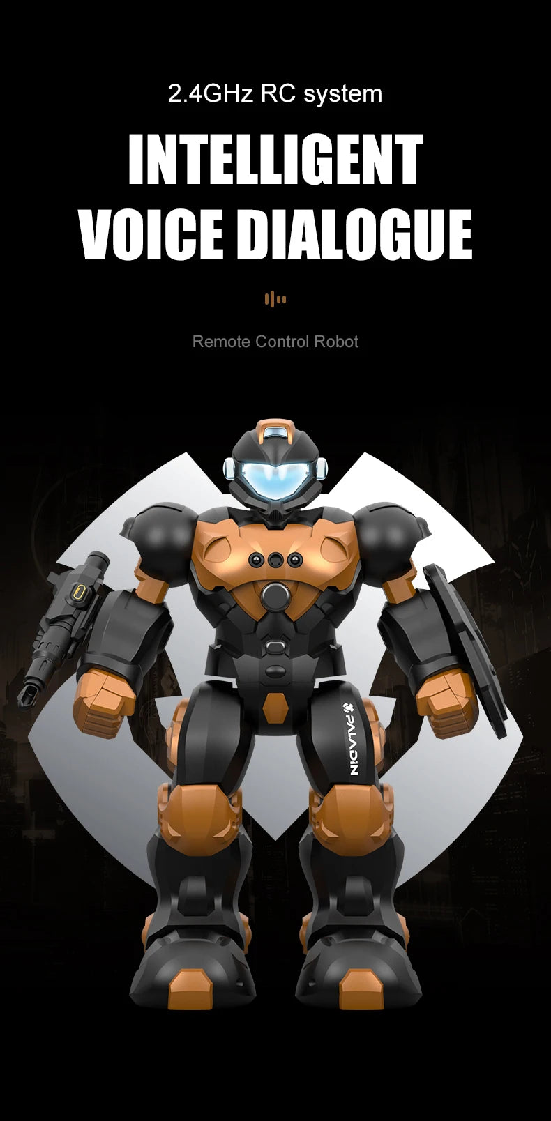 RC Robot Toy Intelligent Programming Voice Controlled Gesture Remote Control LED Smart Dancing Robot Kids Toy