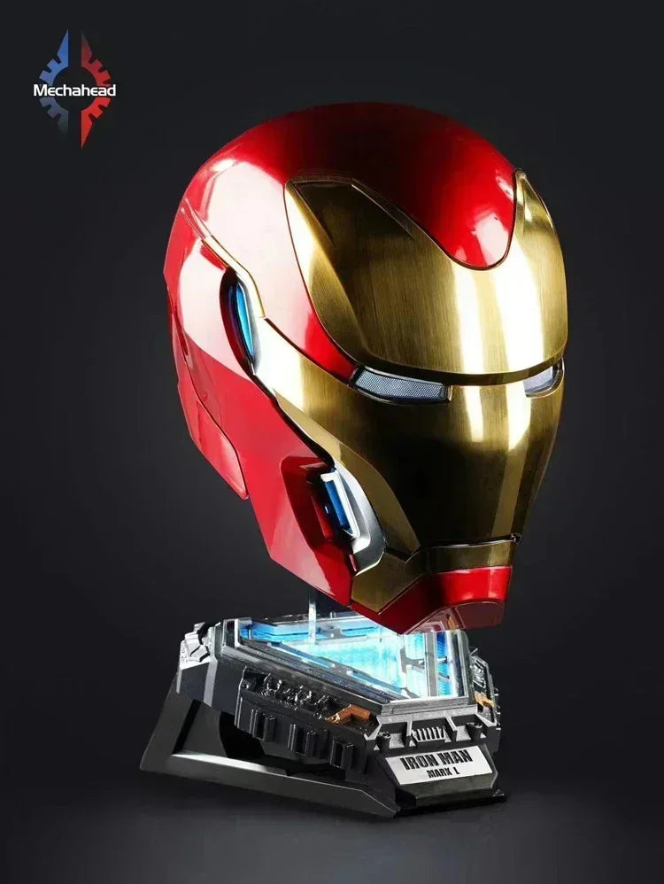 Marvel Iron Man RC Mk50 Wearable Voice-Activated Helmet Collectible Toy Figure