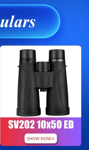 SVBONY Bird Watching Telescope SV47 Powerful Binoculars 8x32/8x42/10x42 Professional IPX7 Waterproof