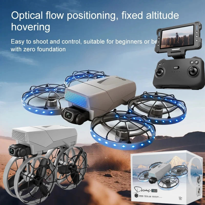 droneS 4k professional 10km  brushless optical flow  dual mirror professional aerial photography