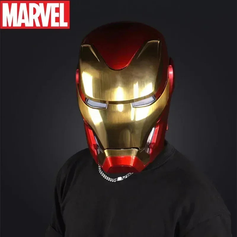 Marvel Iron Man RC Mk50 Wearable Voice-Activated Helmet Collectible Toy Figure