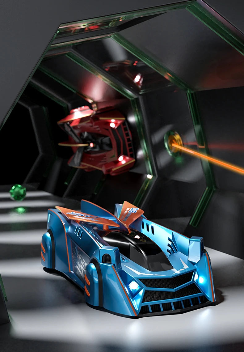 Light-Chasing Wall-Climbing Car, Infrared Sensor Remote Control Car, Wall-Climbing Car, Four-Wheel Drive Car, Toy Racing Car,