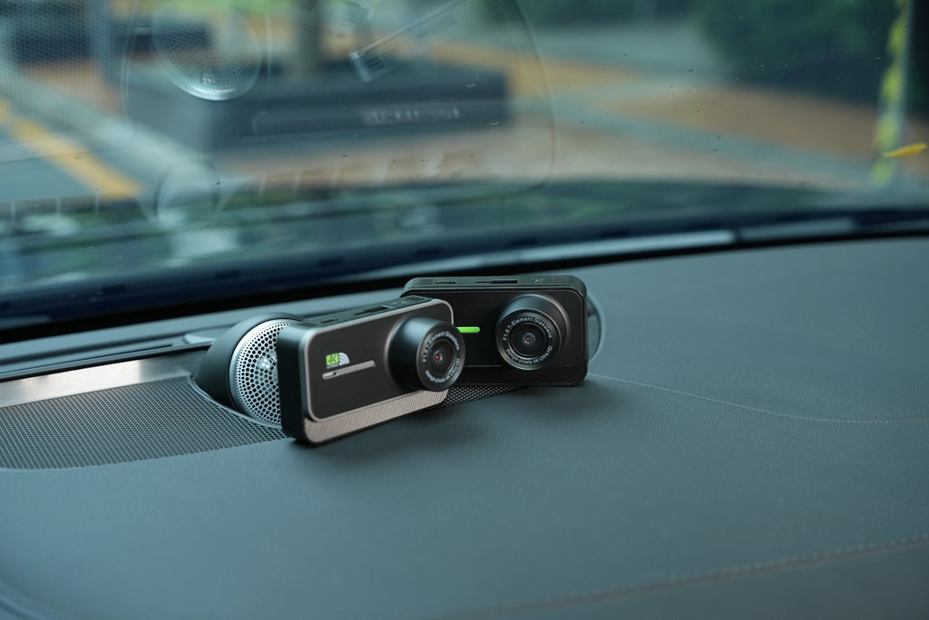 4K Dash Cam for Cars  WIFI Camera for Car Front and Rear Dash Camera Black Box 24H