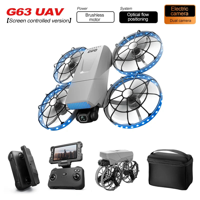 droneS 4k professional 10km  brushless optical flow  dual mirror professional aerial photography