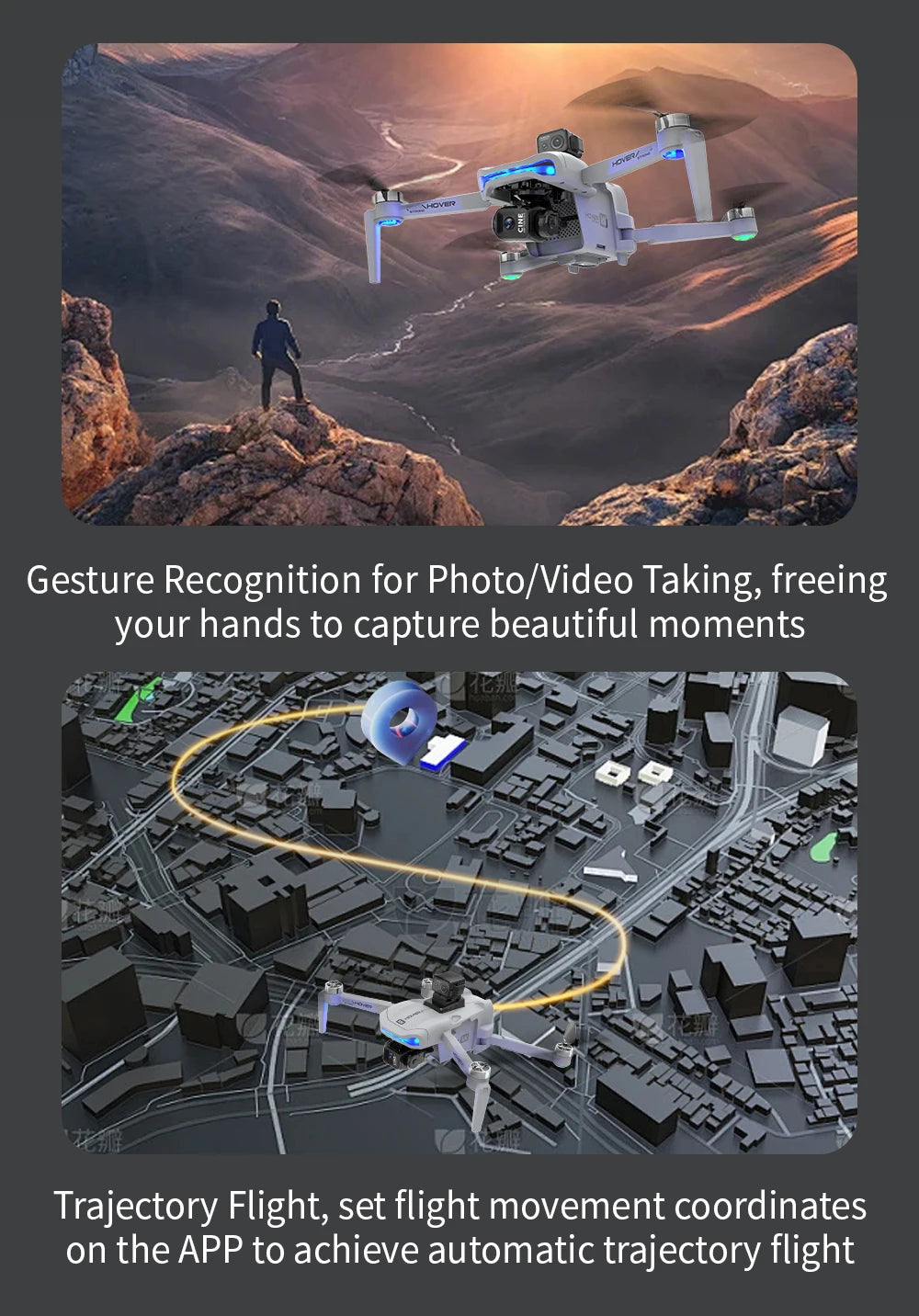 X40 PRO GPS Drone 8K HD Camera 3-axis gimbal Aerial Photography 5G WIFI Brushless Avoid Obstacles FPV Fishing Drone