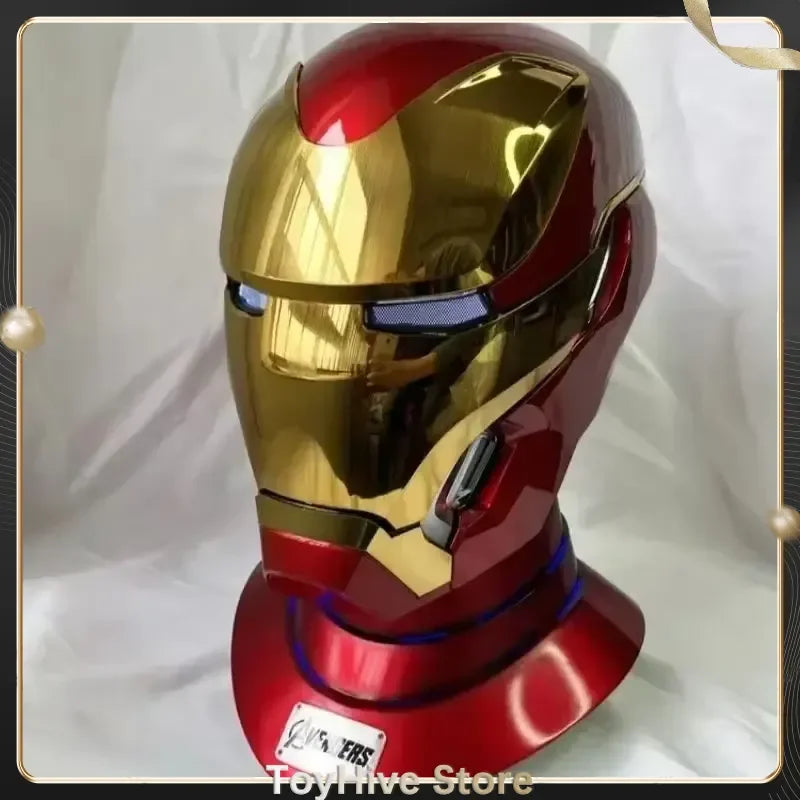 Marvel Iron Man RC Mk50 Wearable Voice-Activated Helmet Collectible Toy Figure