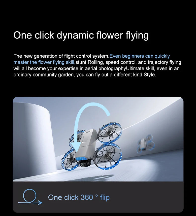 droneS 4k professional 10km  brushless optical flow  dual mirror professional aerial photography