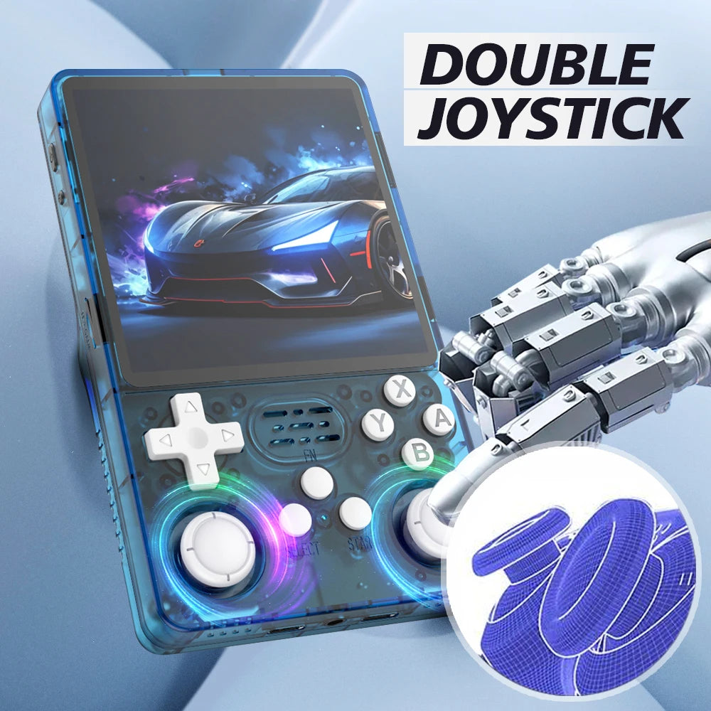 Big Screen Open Source R36Plus Retro Game Console R36S Plus 4.0 inch