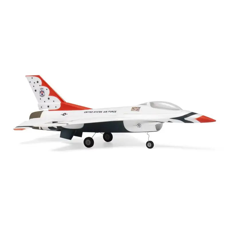 MinimumRC F-16 Micro Jet Simulation 30mm Duct 2S Gyro Self-Stabilizing RC Airplane Remote Control Fixed-Wing Aircraft Model Toy