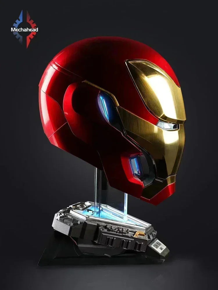 Marvel Iron Man RC Mk50 Wearable Voice-Activated Helmet Collectible Toy Figure